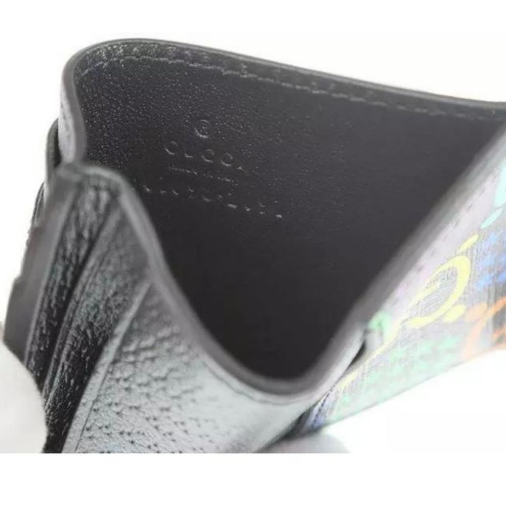 Gucci GG Psychedelic Leather Card Case NEW IN CASE - Picture 6 of 6
